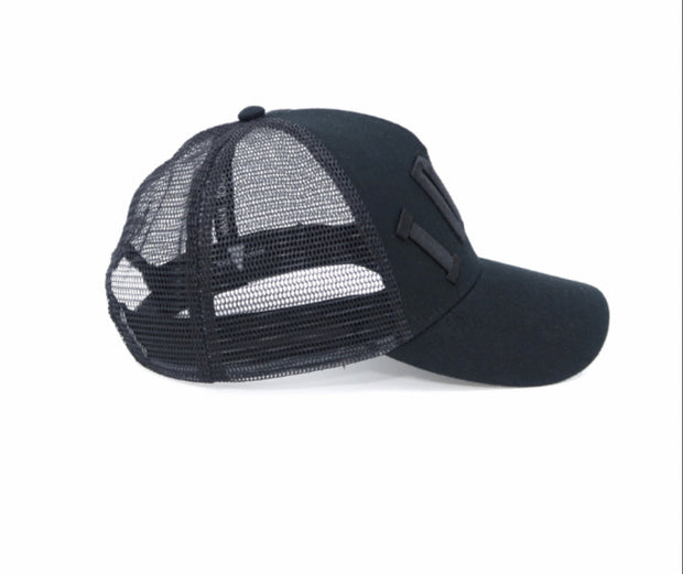 IDOL Black on Black Trucker Cap