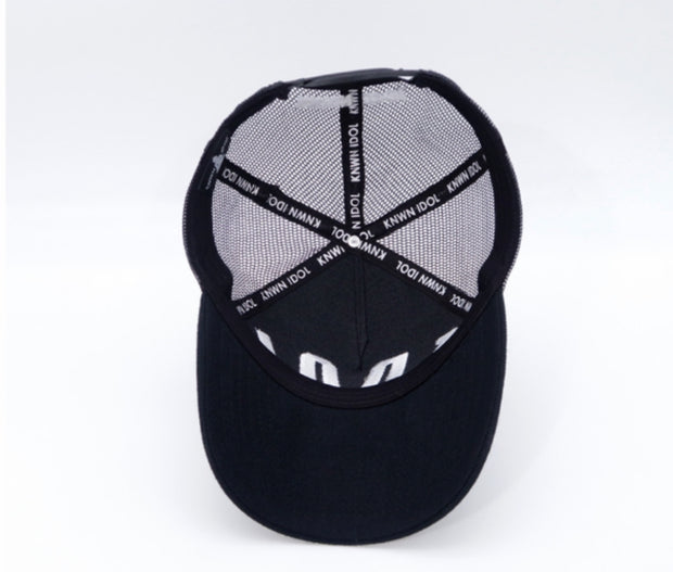 IDOL Black Trucker Cap