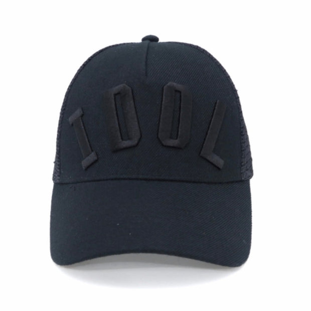 IDOL Black on Black Trucker Cap