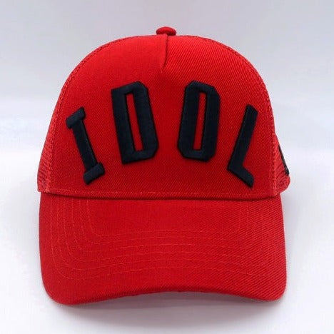 Idol Red Trucker Cap